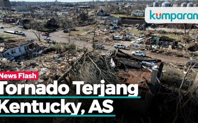 Sebanyak 70 Orang di Kentucky, AS Tewas usai Diterjang Tornado Dahsyat