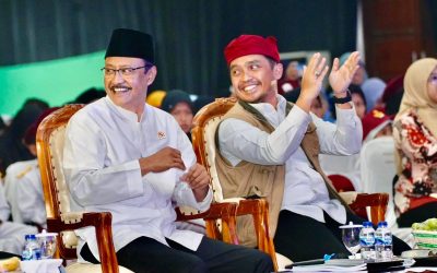 Dialog Sekolah Rakyat, Gus Ipul Disambut Puisi dan Hadrah Siswa