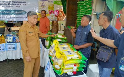Tekan Inflasi Bakorwil lll Malang Gelar Pasar Murah, Sediakan Seribu Pack Beras SPHP