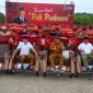 Bupati Pasuruan saat mencoba menaiki becak listrik program Presiden Prabowo Subianto