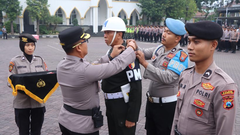 Apel Operasi Lilin Semeru 2025, Polres Pasuruan Perketat Pengamanan Natal dan Tahun Baru