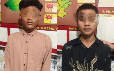 Dua Remaja Diamankan Polsek Purwosari Usai Mencuri di Sekolahan