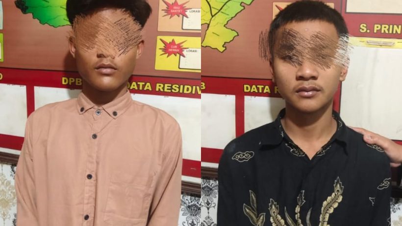 Dua Remaja Diamankan Polsek Purwosari Usai Mencuri di Sekolahan