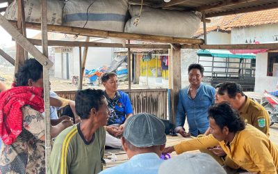 Cegah Konflik Nelayan Menggunakan Jaring Bolga, Anggota Polairud Temui Warga Pesisir