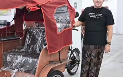 Pemkab Pasuruan Terima Bantuan 100 Becak Listrik Dari Pemerintah Pusat