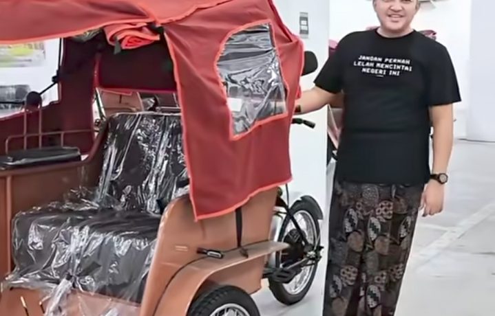 Pemkab Pasuruan Terima Bantuan 100 Becak Listrik Dari Pemerintah Pusat