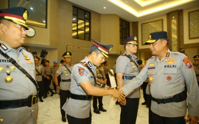 Sertijab, Pucuk Pimpinan Polres Pasuruan Berganti