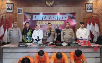 Polres Pasuruan Sikat Peredaran Uang Palsu Hingga Ke Jawa Barat