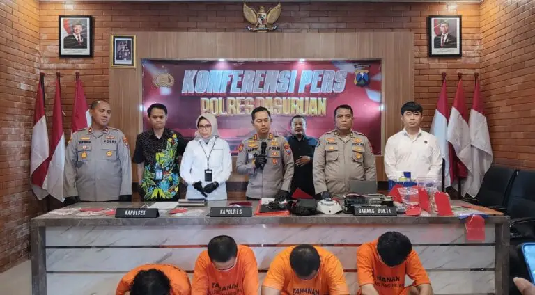 Polres Pasuruan Sikat Peredaran Uang Palsu Hingga Ke Jawa Barat