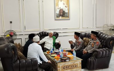 Kapolres Pasuruan Jalin Silaturahmi dengan Pengasuh Pondok Pesantren Sidogiri
