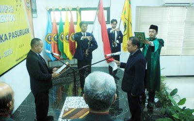 Rektor Universitas Merdeka Pasuruan Resmi Dilantik, Mas Adi Tekankan Peran Kampus Siapkan SDM Unggul