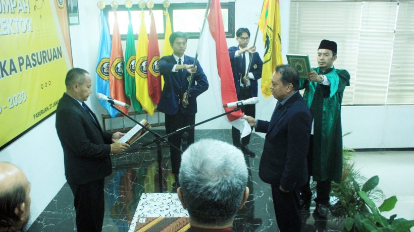 Rektor Universitas Merdeka Pasuruan Resmi Dilantik, Mas Adi Tekankan Peran Kampus Siapkan SDM Unggul