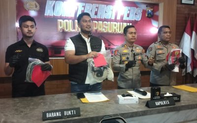 Pelaku Spesialis Curanmor Berhasil Dibekuk Satreskrim Polres Pasuruan