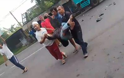 Adu Banteng, Dua Pengendara Motor Masuk Rumah Sakit