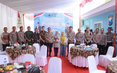 Polres Pasuruan Ikuti Peresmian dan Ground Breaking SPPG Polri oleh Presiden RI