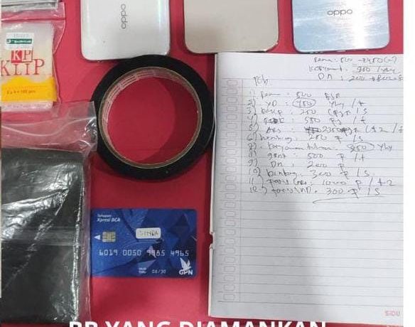 Gempol Gempar, Suami Istri Pengedar Narkoba Diamankan Polisi