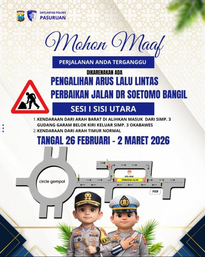 
					Pengumuman dari Satlantas Polres Pasuruan