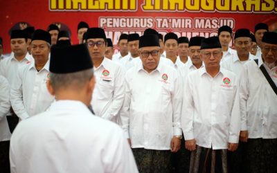 Puluhan Pengurus Ta’mir Masjid Muhammad Cheng Hoo 2026-2031 Resmi Dikukuhkan
