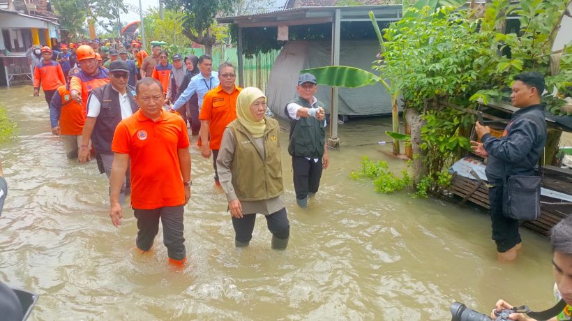 Gubernur Jawa Timur Upayakan Penanganan Banjir Pasuruan Secara Maksimal