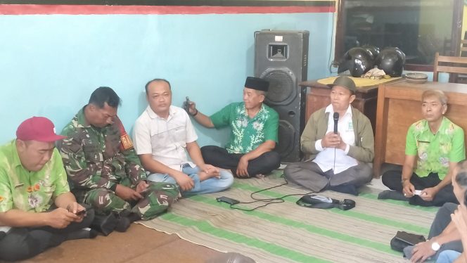 
					Agus Suyanto saat memberikan komentar terkait audiensi yang digelar