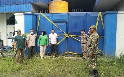 PT DBI Pindah Lokasi, Pembukaan Pol PP Line Perusahaan Bodong Tabrak Perbup