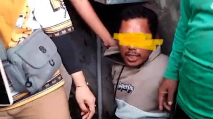 Maling Ini Nekat Curi Motor di Pasar Wonorejo