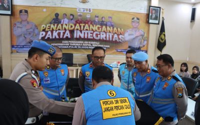 Polres Pasuruan Wujudkan Seleksi Polri 2026 yang Bersih dan Humanis