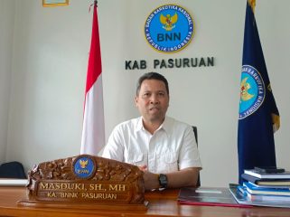Masduki, Kepala BNNK Pasuruan