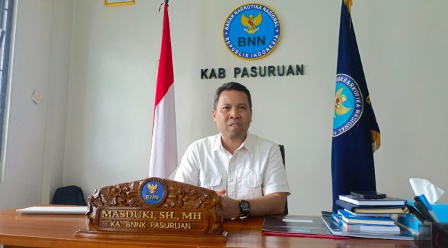 Masduki, Kepala BNNK Pasuruan