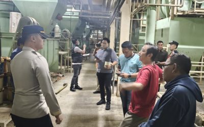 PT MATAHARI SAKTI Gempar. Seorang Karyawan Tewas Terjepit Mesin