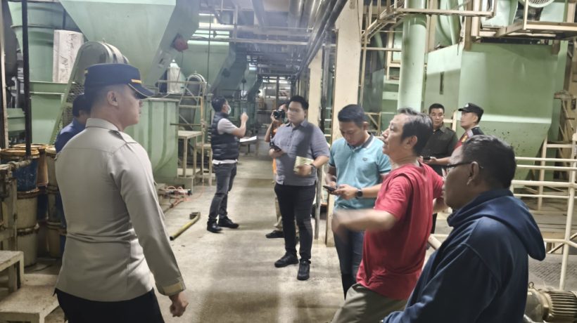 PT MATAHARI SAKTI Gempar. Seorang Karyawan Tewas Terjepit Mesin