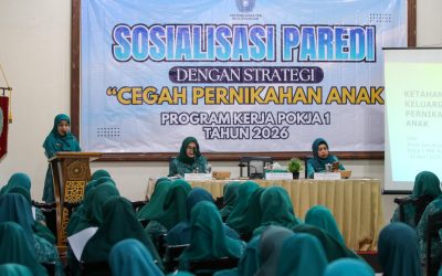 Hadapi Era Digital, Ketua TP PKK Kota Pasuruan Tekankan Peran Orang Tua Cegah Perkawinan Dini