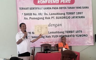 Sudah SHM Malah Ditumpangi SHGB. Pemilik SHM Perjuangkan Haknya