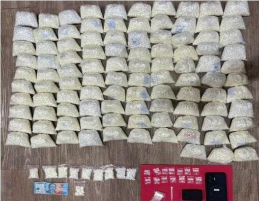 Kepolisian Polres Pasuruan Ungkap Gudang Pil Double L di Sukorejo