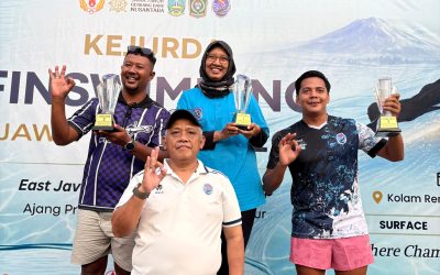 Finswimming Kabupaten Pasuruan sukses Raih Juara dalam Kejurda 2026