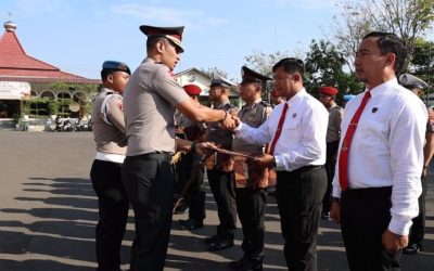 Satreskrim Polres Pasuruan Kota Dapat Penghargaan