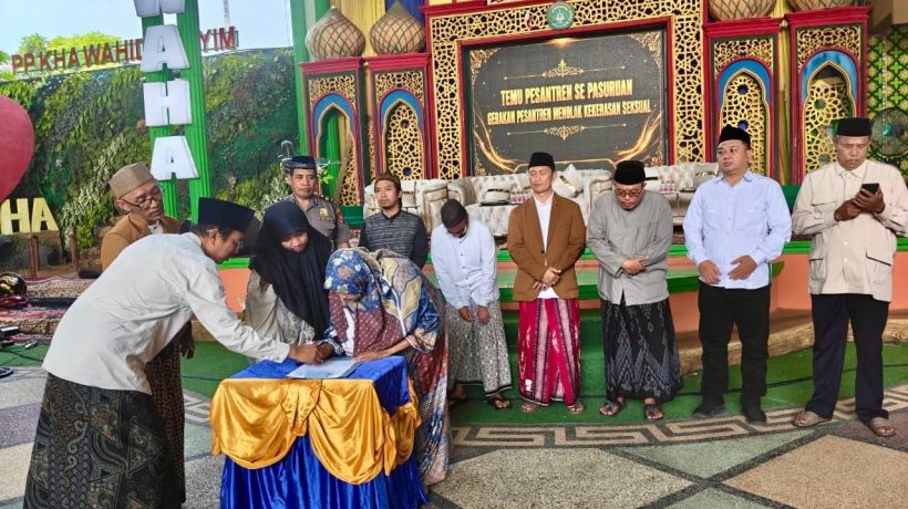 Marak Kekerasan Seksual Dilingkungan Ponpes, Pengasuh Ponpes se-Pasuruan Deklarasi Penolakan Kekerasan Seksual