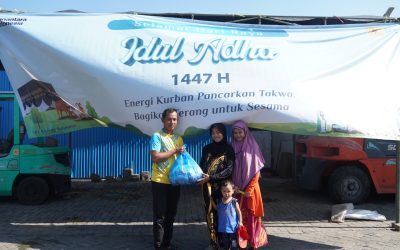PLN UP3 Pasuruan Sembelih 5 Ekor Sapi Kurban, Wujud Kepedulian dan Kebersamaan di Hari Raya Idul Adha 1447 H