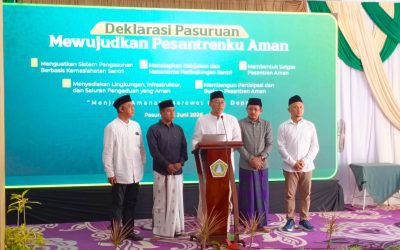 RMI PBNU Deklarasikan Gerakan Nasional “Pesantrenku Aman” di Pasuruan, Targetkan Bersih dari Kekerasan
