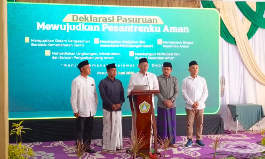 RMI PBNU Deklarasikan Gerakan Nasional “Pesantrenku Aman” di Pasuruan, Targetkan Bersih dari Kekerasan