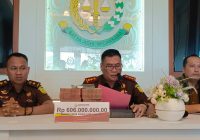 Tersangka Kembalikan Uang Tindak Pidana Korupsi Rp 606 Juta, Kajari Apresiasi Itikad Baiknya