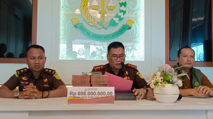 Tersangka Kembalikan Uang Tindak Pidana Korupsi Rp 606 Juta, Kajari Apresiasi Itikad Baiknya