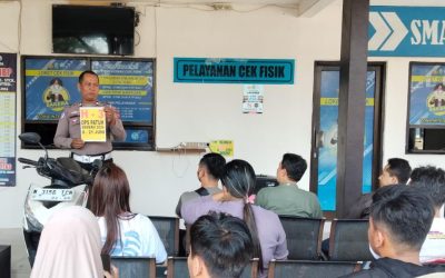 Operasi Patuh Semeru 2026 Bakal Digelar. Anggota Satlantas Polres Pasuruan Gencar Sosialisasi