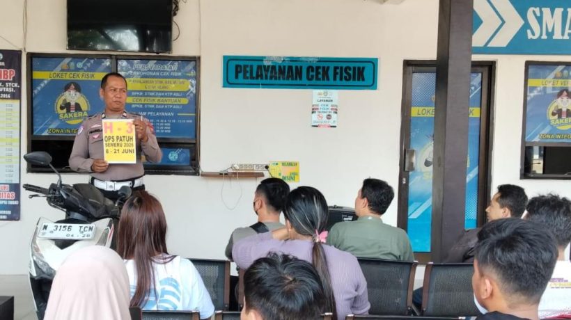 Operasi Patuh Semeru 2026 Bakal Digelar. Anggota Satlantas Polres Pasuruan Gencar Sosialisasi