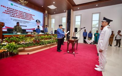 80 Pejabat Pemkab Pasuruan Dilantik Bupati Pasuruan