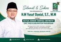 Yusuf Danial Terpilih Sebagai Ketua Dewan Tanfidz DPC PKB Kabupaten Pasuruan Periode 2026-2031