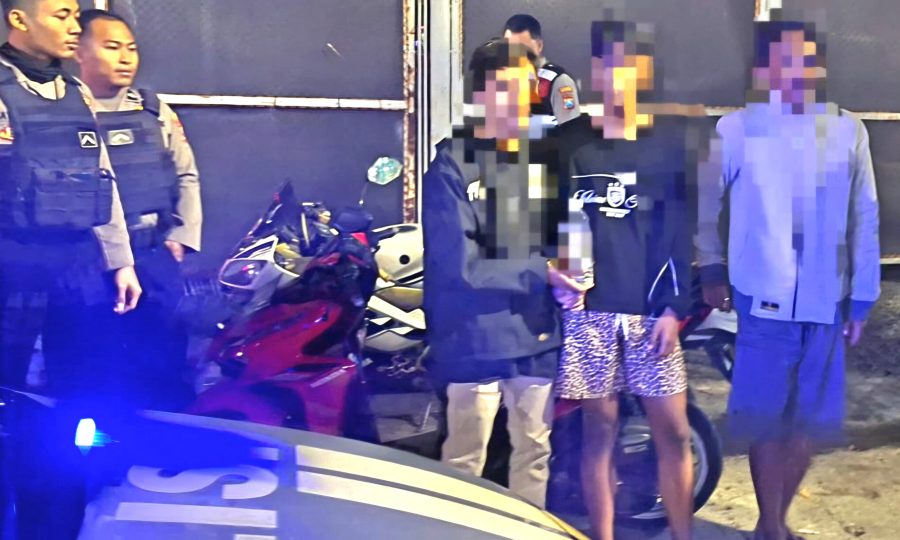 Polres Pasuruan Kota Gagalkan Aksi Balap Liar. Tiga Pemuda Diamankan