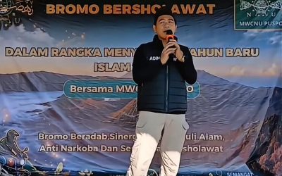 Peringatan HANI, BNNK Pasuruan Gandeng Ormas Sosialisasi Bahaya Narkoba di Lereng Gunung Bromo