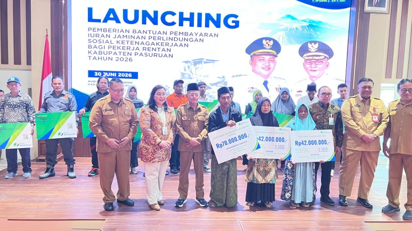 Pemkab Pasuruan dan BPJS Ketenagakerjaan Luncurkan Jaminan Sosial untuk 33.500 Pekerja Rentan