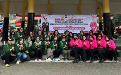 Polsek Bangil Gelar Bakti Sosial Bersama Forkopimcam dan KOMPPAK Sambut Hari Bhayangkara ke-80